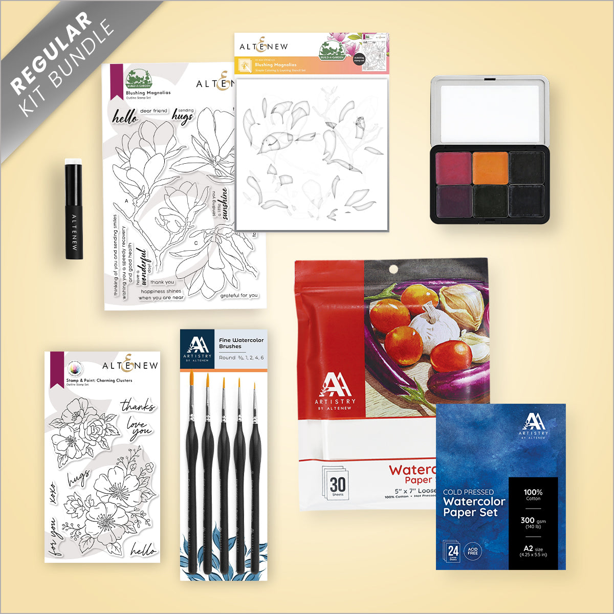 Crafting Essentials - Watercolor Pan Sets