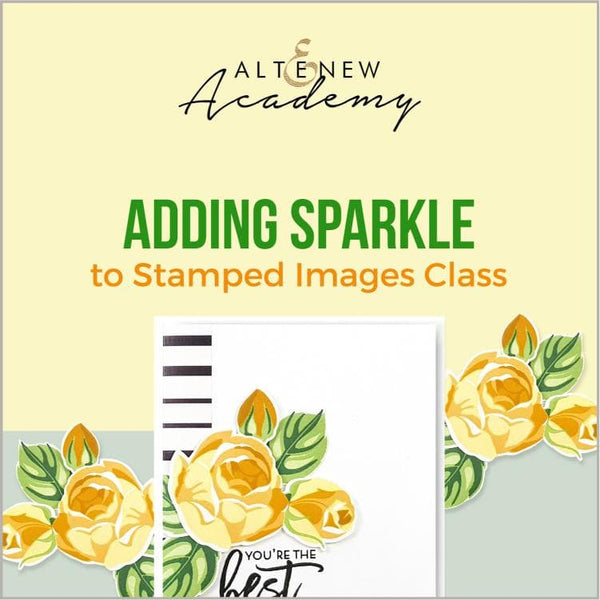 Adding Sparkle to Stamped Images Class