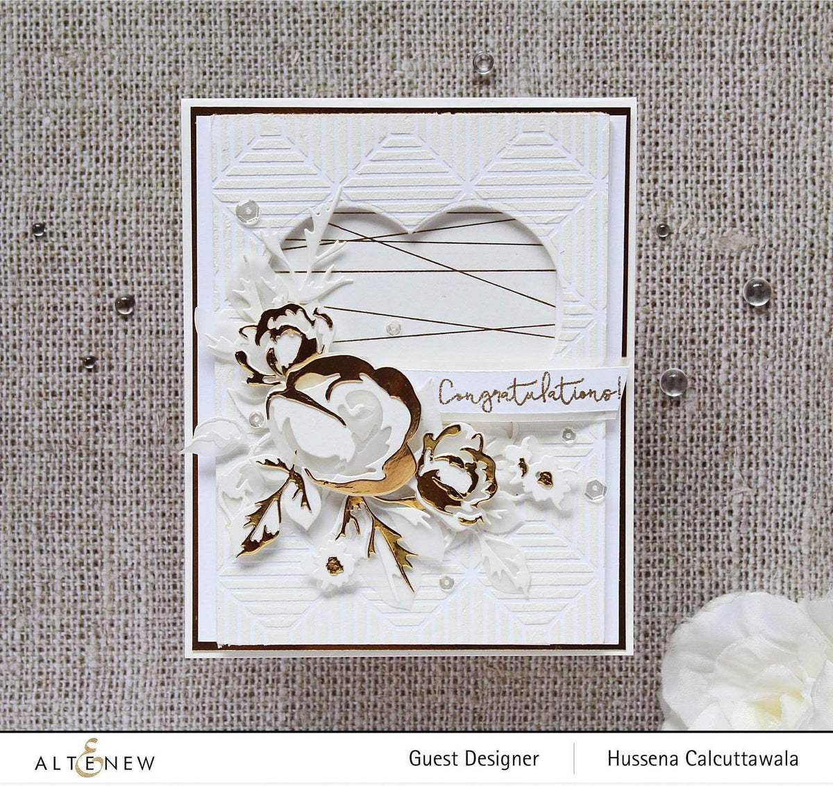Altenew Creativity Kit Featurette Adding Subtle Dimension to Solid Image Stamps Class