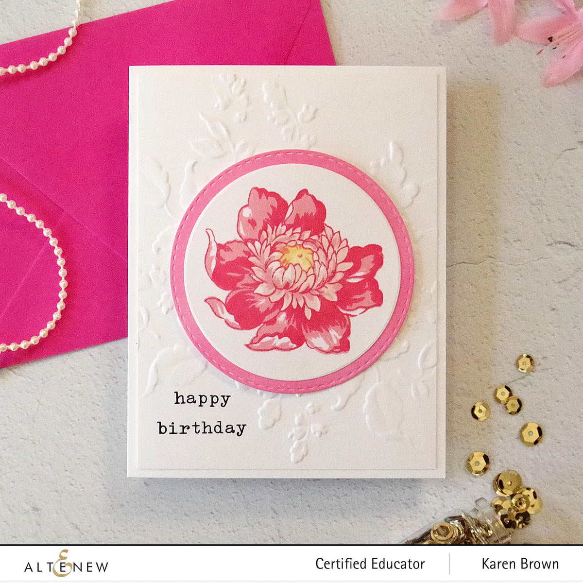 Altenew Class All About Layering 2 Online Cardmaking Class