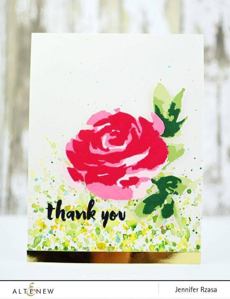 Altenew Creativity Kit Featurette Bold Watercolor Backgrounds Class