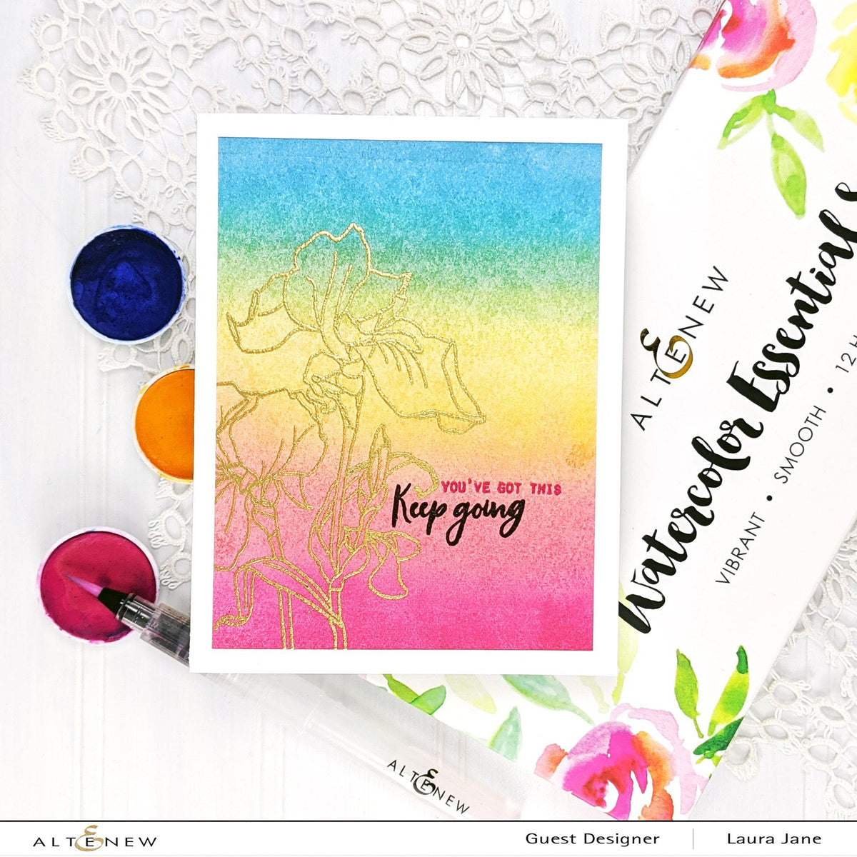 Altenew Class Crafting 101 - Papers Online Cardmaking Class