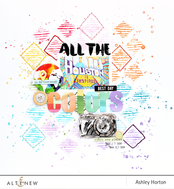 Altenew Creativity Kit Featurette Custom Cover Die Effects Class