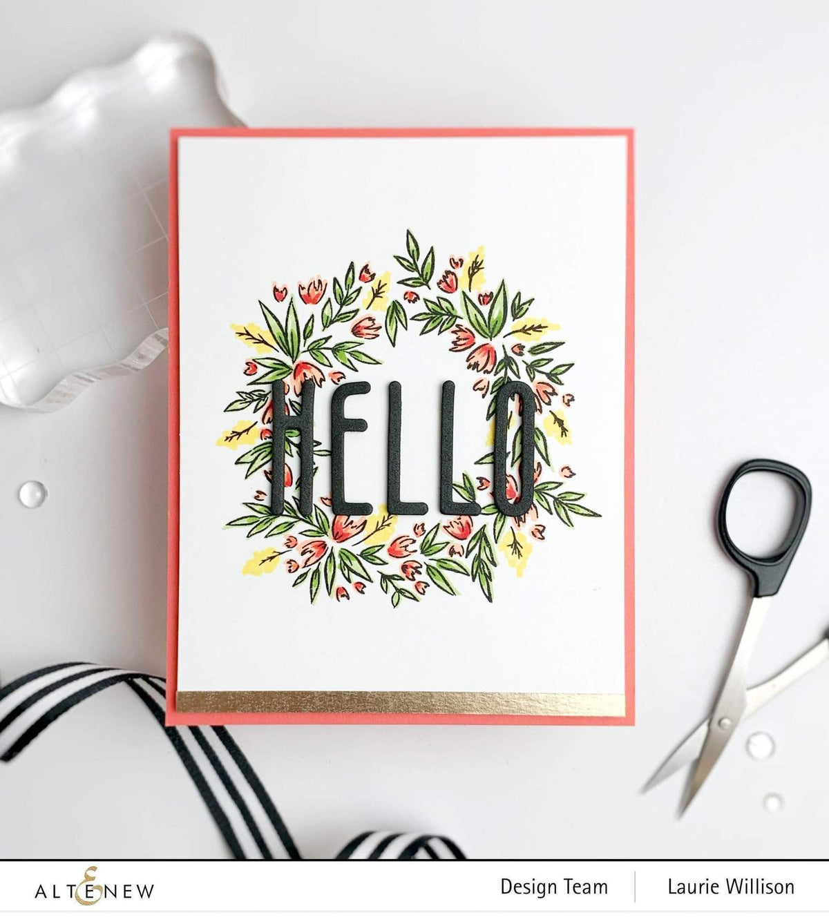 Altenew Creativity Kit Featurette Customized Washi Tape Patterns Class