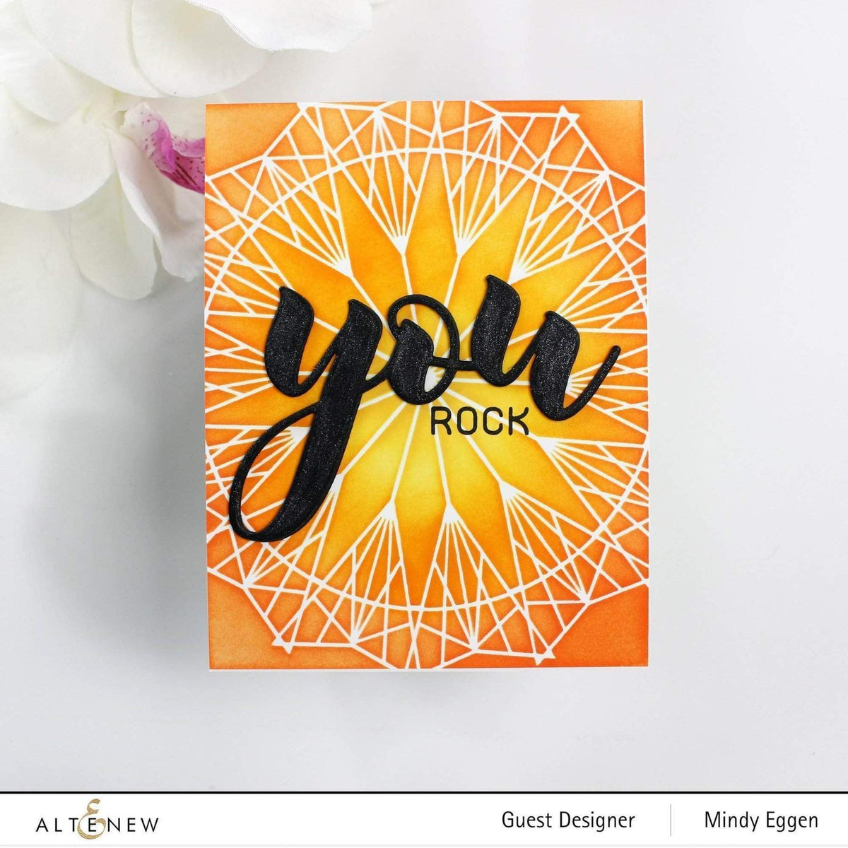 Altenew Creativity Kit Featurette Disguising the Edge of Patterned Paper Class