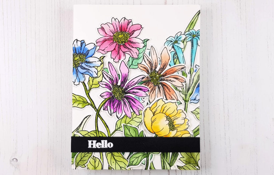 Easy Watercolored Florals Class class schedule