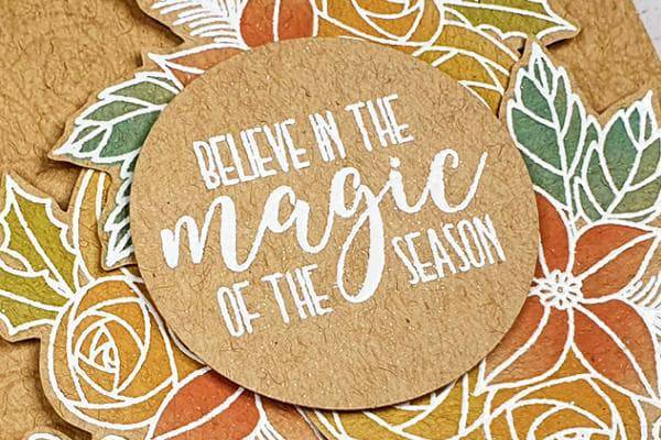 Altenew Class Festive Florets Holiday Card Kit Class Online Cardmaking Class