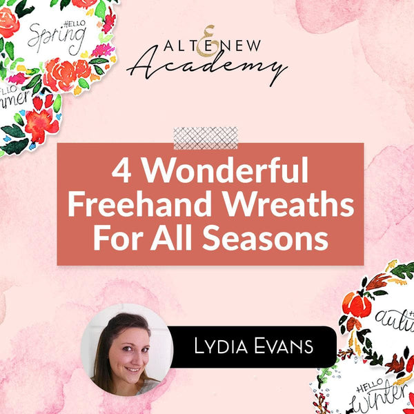 Four Wonderful Freehand Wreaths For All Seasons