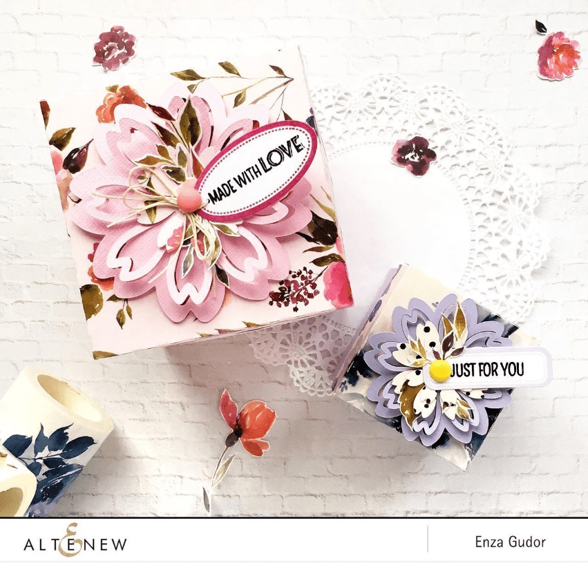 Altenew Creativity Kit Featurette Full Stamped Backgrounds Class
