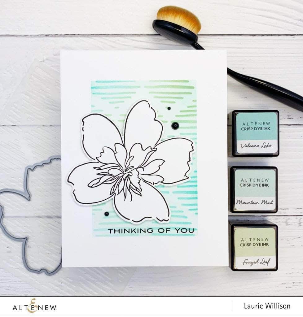 Altenew Creativity Kit Featurette How to Create Custom Backgrounds with Washi Tape Class