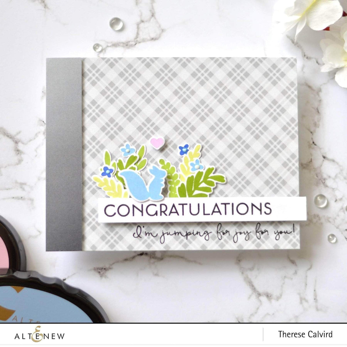 Altenew Creativity Kit Featurette How to Create Custom Backgrounds with Washi Tape Class