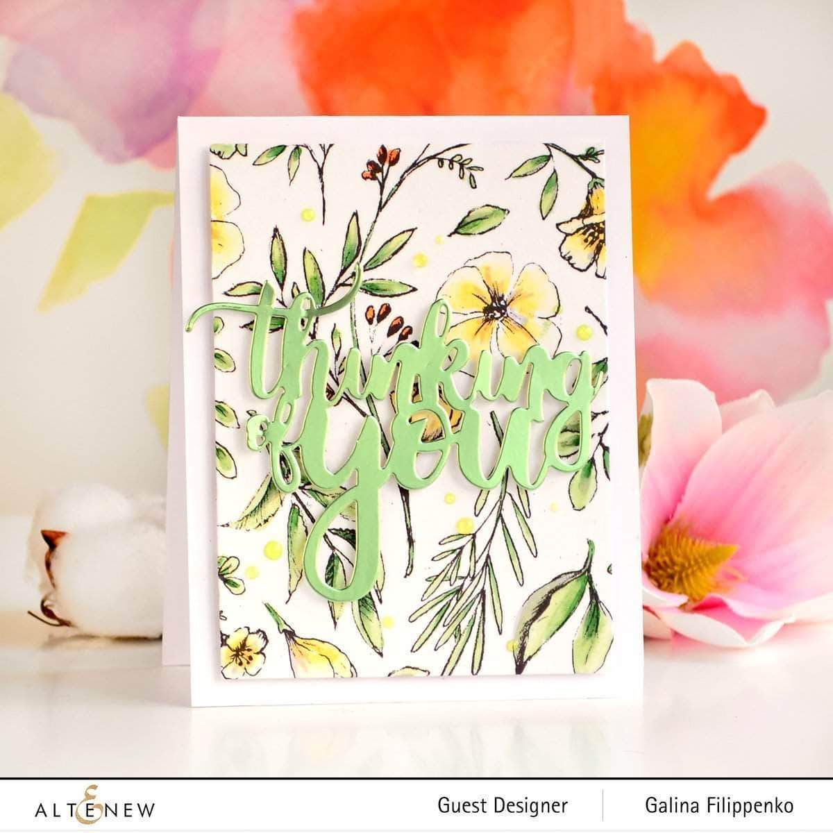 Altenew Creativity Kit Featurette How to Transform Your Washi Tape Effect Class