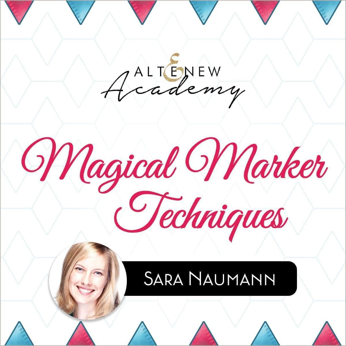 Altenew Class Magical Marker Techniques Online Cardmaking Class