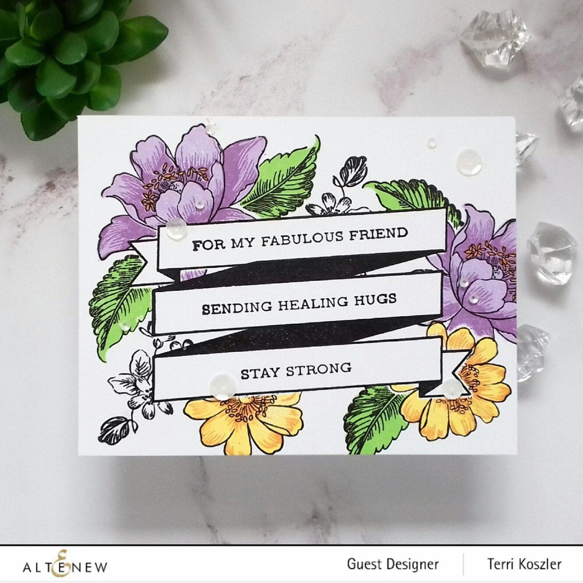 Altenew Creativity Kit Featurette Patterned Paper Hacks Class