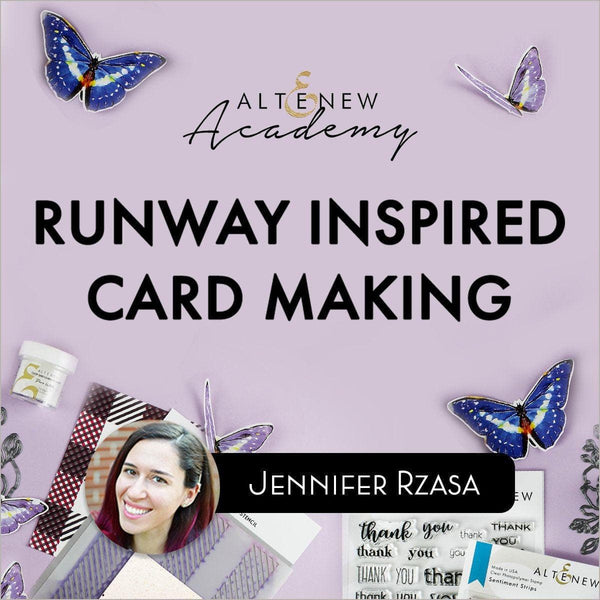 Runway Inspired Card Making Online Cardmaking Class