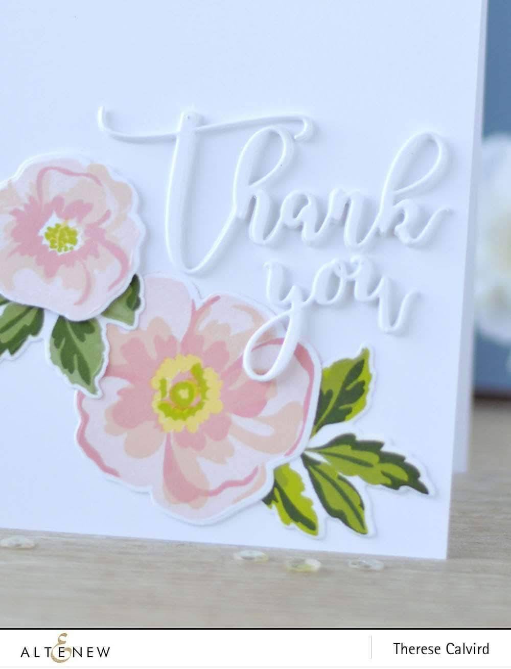 Altenew Creativity Kit Featurette Stacked Die-Cut Sentiments Class