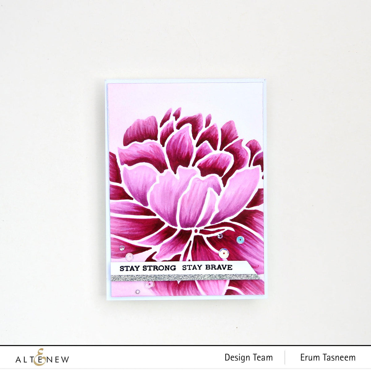 Altenew Class Stunningly Styled Stencils Online Cardmaking Class