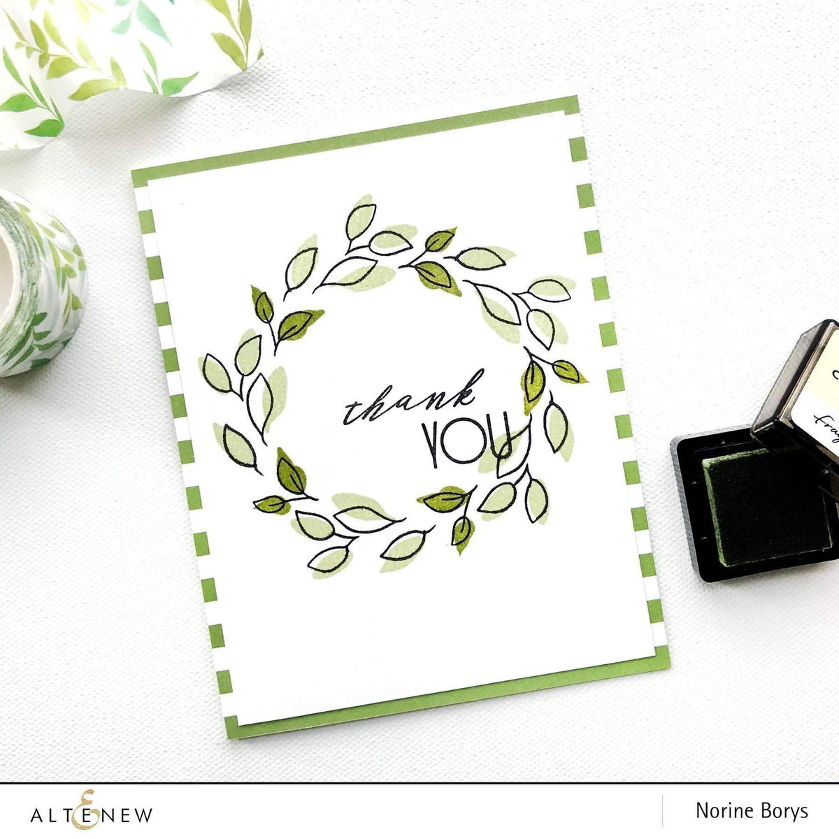 Altenew Creativity Kit Featurette Using Mask Stencils Class