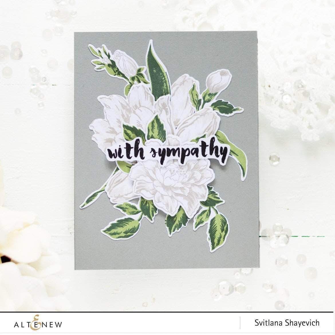 Altenew Creativity Kit Featurette Using Scrapbook Supplies on a Card Class
