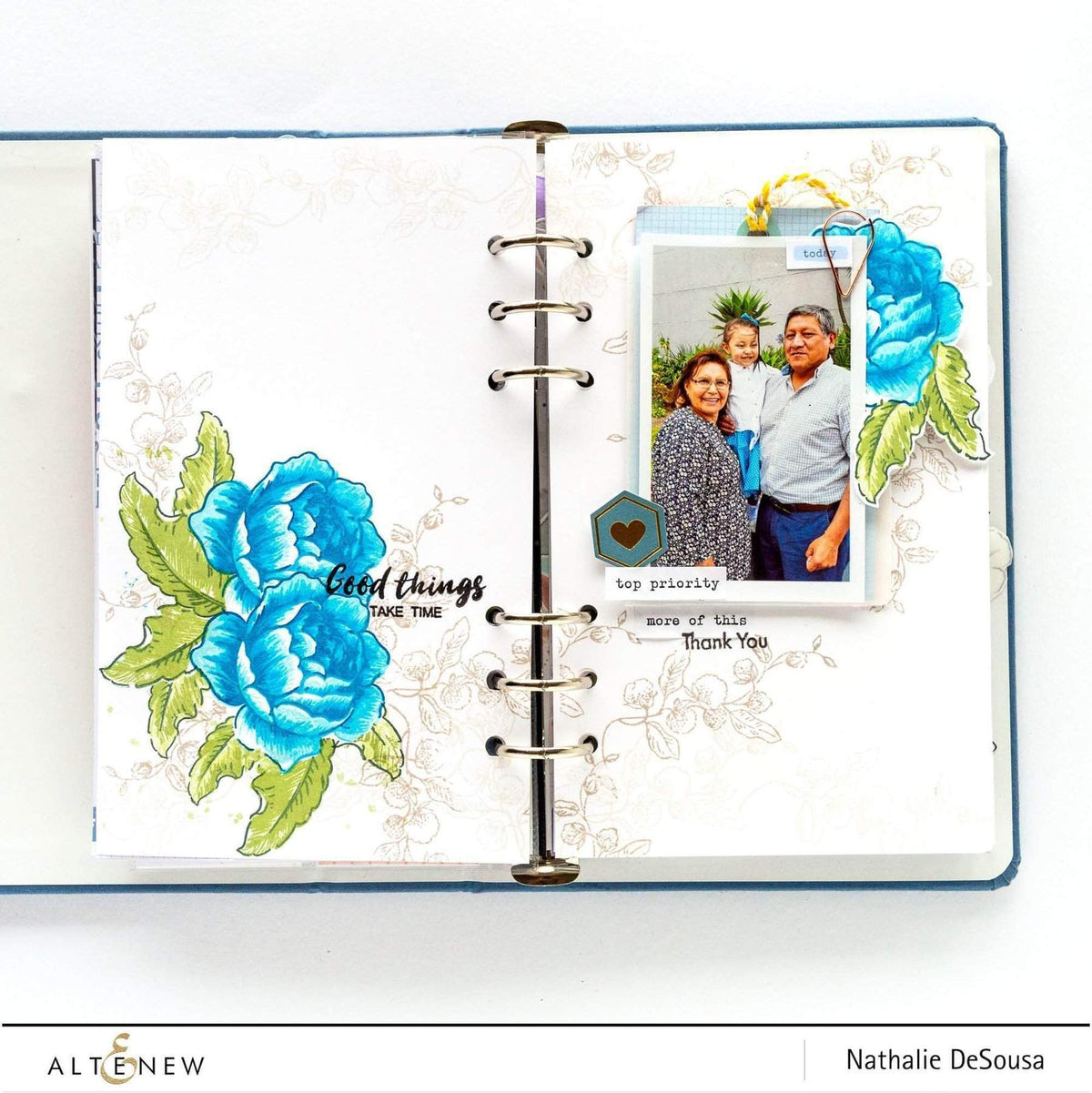 Altenew Creativity Kit Featurette Using Washi Tape to Draw Focus Class