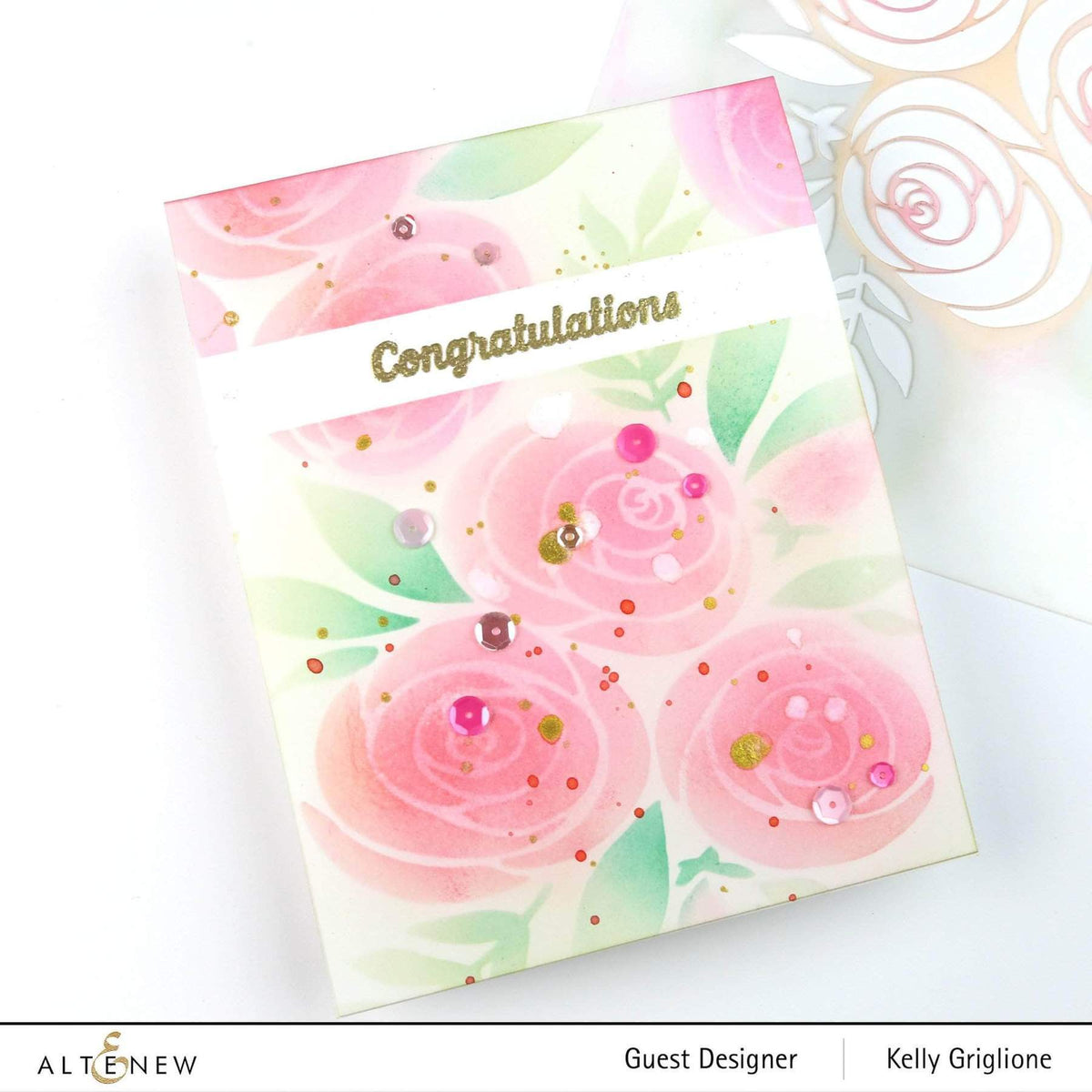 Altenew Creativity Kit Featurette Watercolor Stamped Images Class