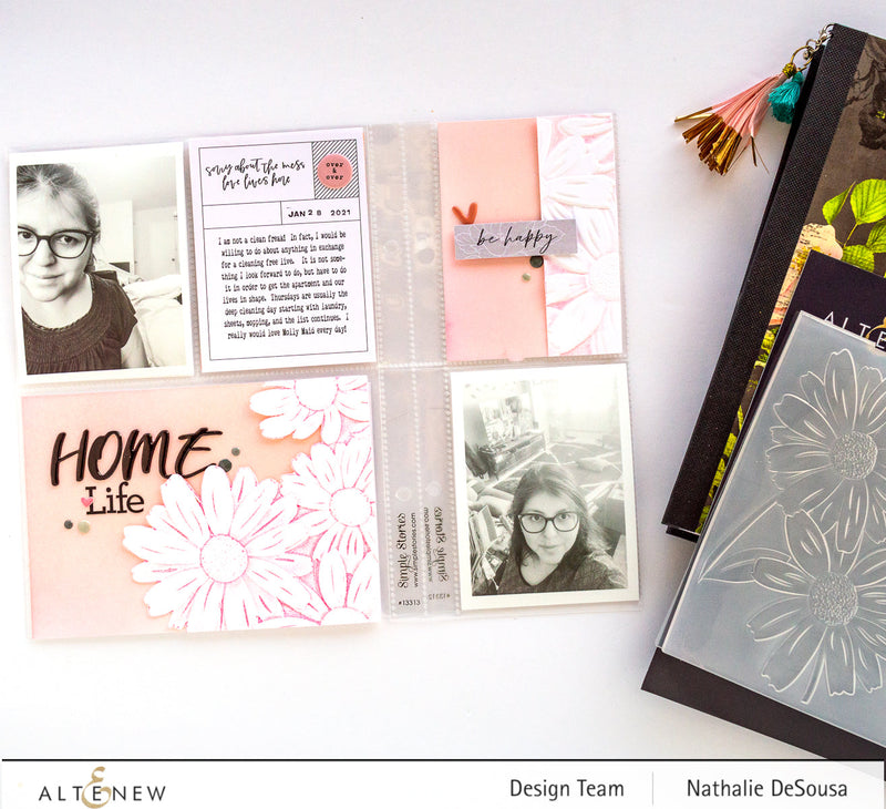 Adding Texture and Dimension to Memory Keeping with Embossing Folders (Video Tutorial)