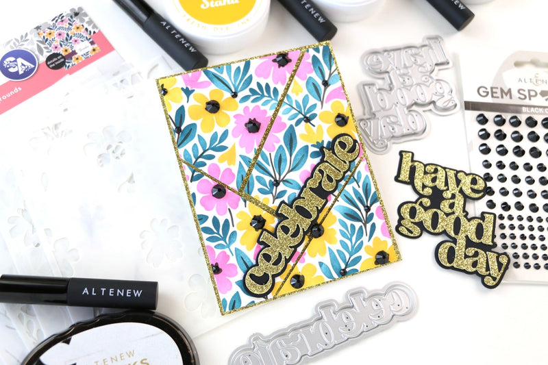 Ink Blending, Stencils, Layers, and Texture!