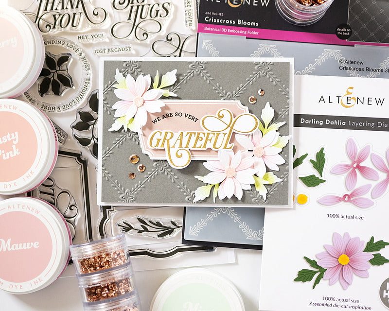Ink Blended Florals: A Darling Dahlia Card Making Tutorial