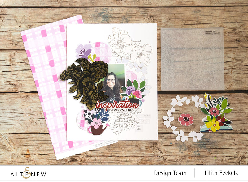 Tips for using 3D Embossing folders in Scrapbooking (video)