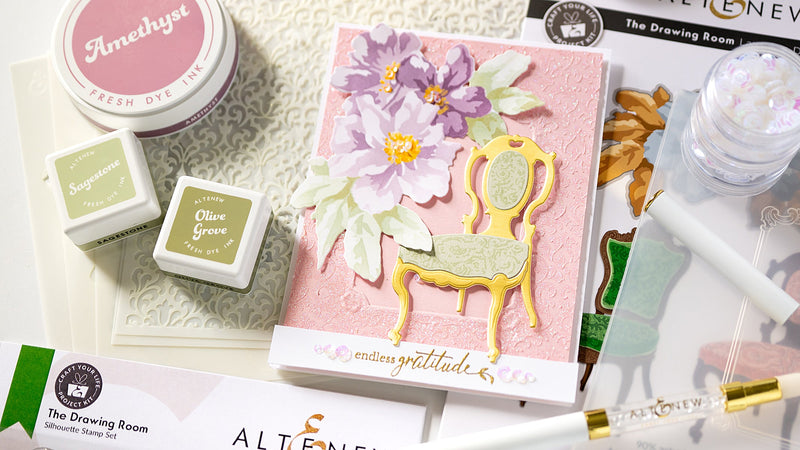 Regency‑Inspired Cardmaking with the Craft Your Life Project Kit: The Drawing Room