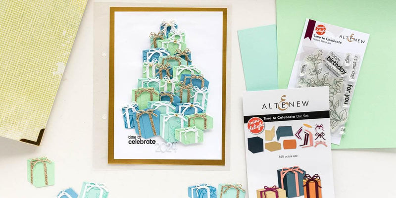 Adding A Holiday Feel To Your Projects featuring Mini Delights: Time To Celebrate  | Inspired By A Card with Nathalie + VIDEO