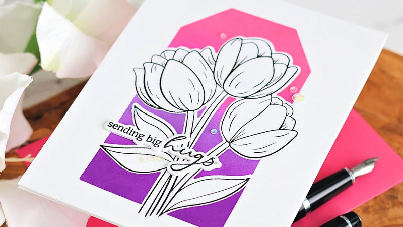 Negative Ink Blending - Create Striking Contrast With Simple Masking