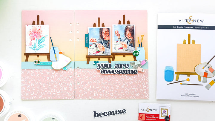 @altenew_adding an artistic flair to your projects by Nathalie DeSousa