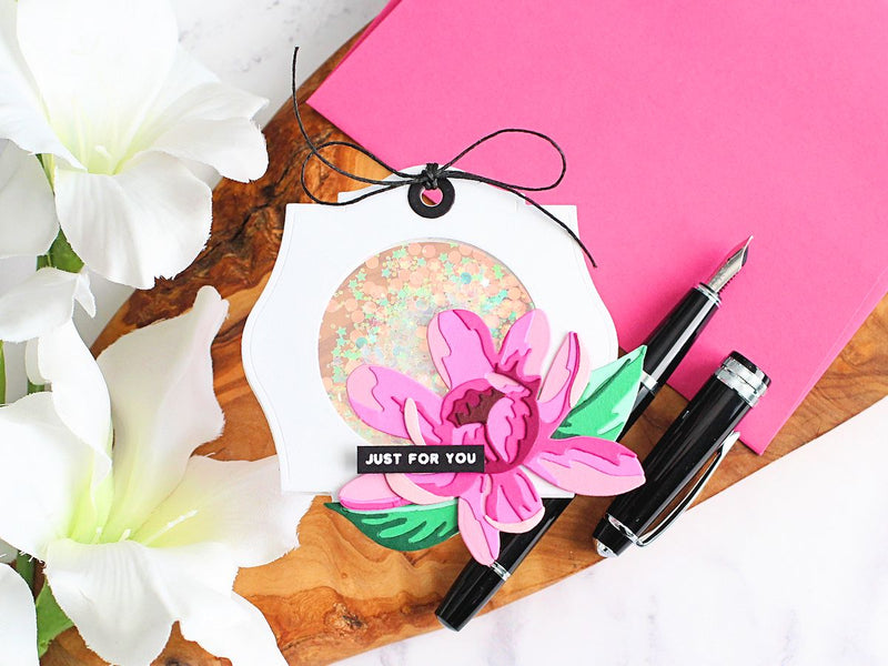 Fun See-Through Shaker Tag | Terrific Tags with Michelle (with Video Tutorial!)