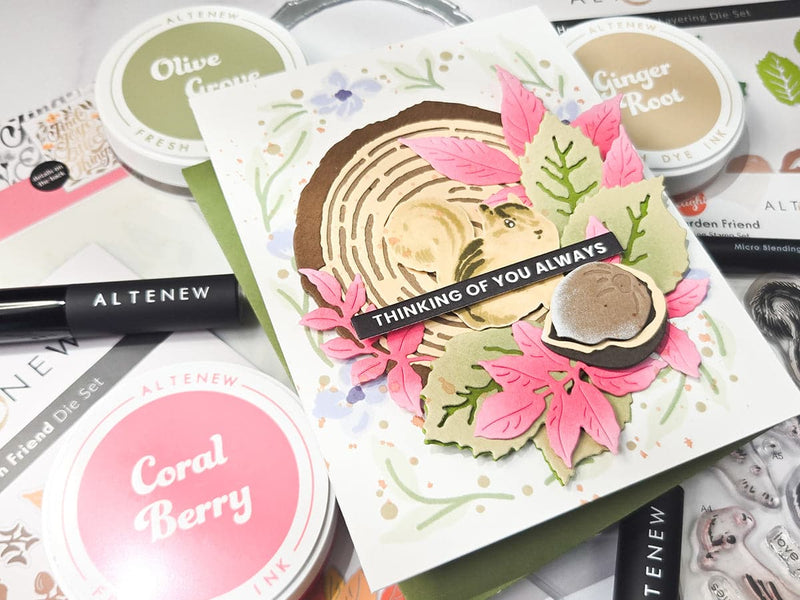 Stunning Non-Floral Card with an Earthy Palette