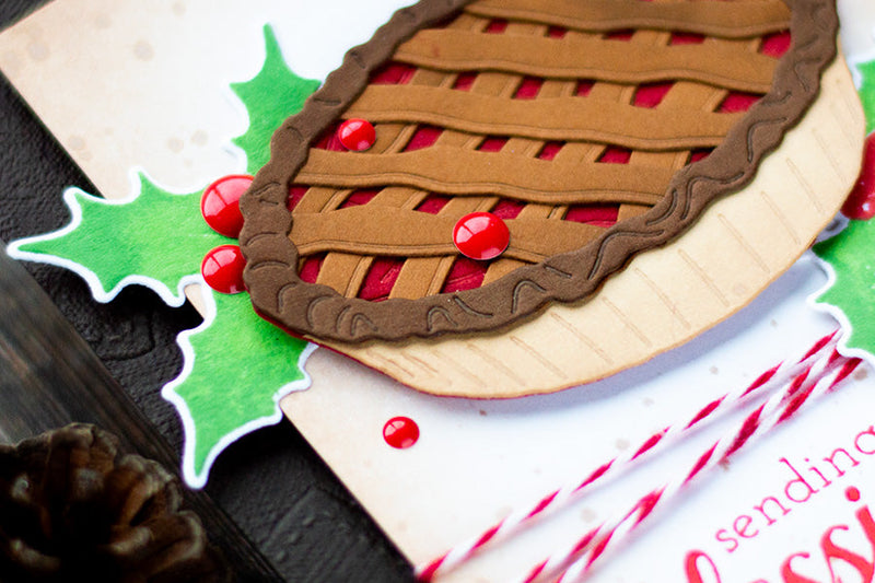 Cozy Christmas Pie Card with Craft Your Life Project Kit: Sweet Harvest