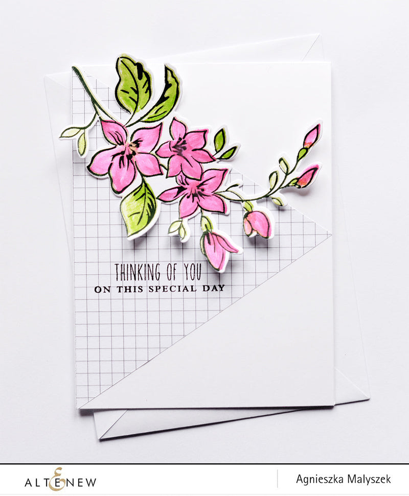 Quick and simple Thinking of You card