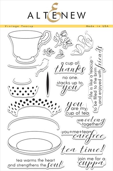 Stamp Focus: Vintage Teacup