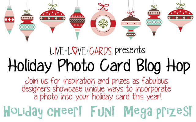Holiday Photo Card Blog Hop + Giveaway