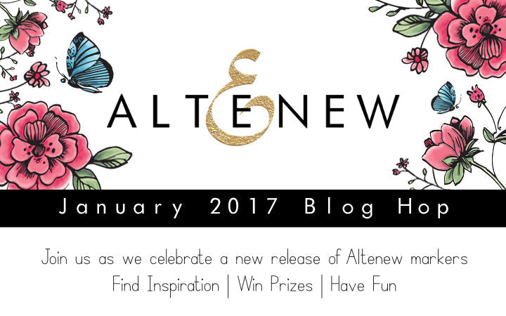 Alcohol Markers Release Blog Hop + Giveaway