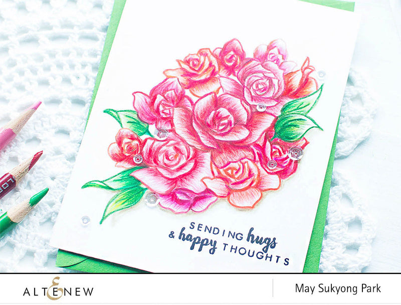 Video: One Layer Card using Amazing You Stamp Set & Colored Pencils