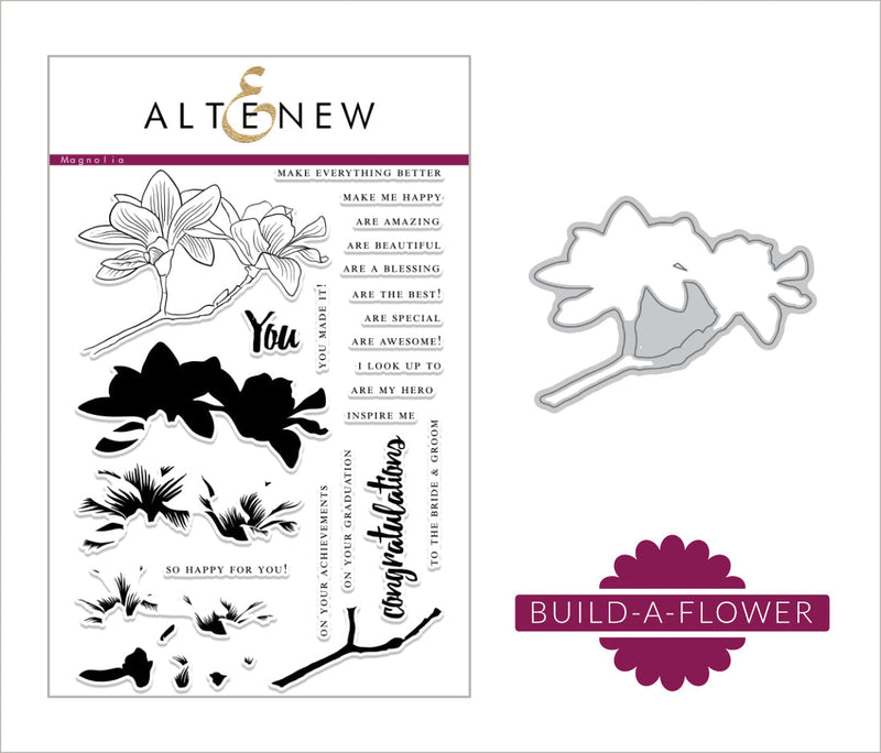 Build-A-Flower Magnolia Release Giveaway Winners