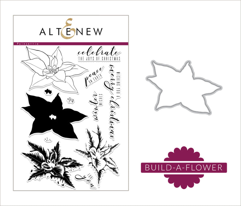 Build-A-Flower Poinsettia Release + Giveaway