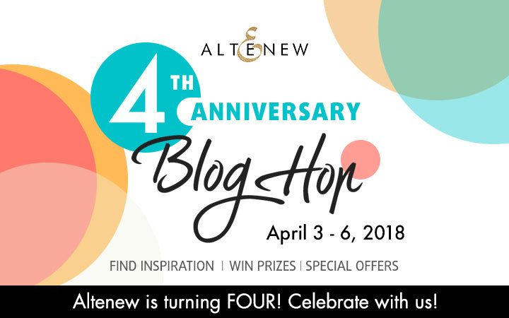 Altenew’s 4th Anniversary Blog Hop Day 2 + Giveaway