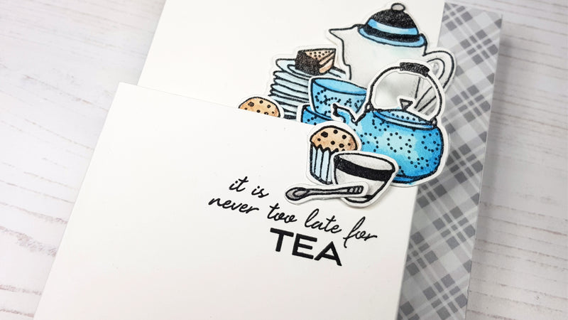 How To Create Tea-rrific Dimension With No Added Bulk | Lydia’s Crafty Corner