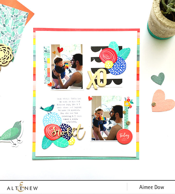 First Father’s Day Layout