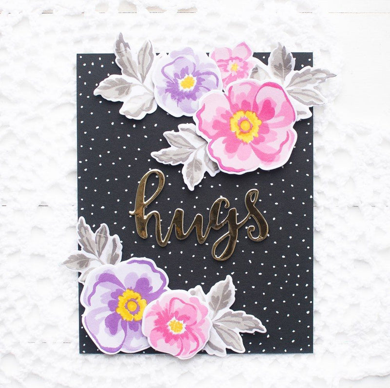 Video: Floral Card w/ the Flower Arrangement Stamp & Die Bundle