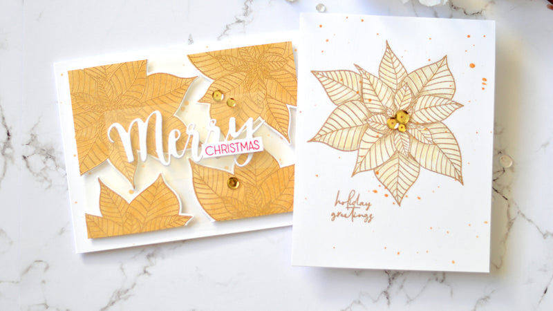 Take 2 with Therese: Stamp Focus: Modern Poinsettia + Video!