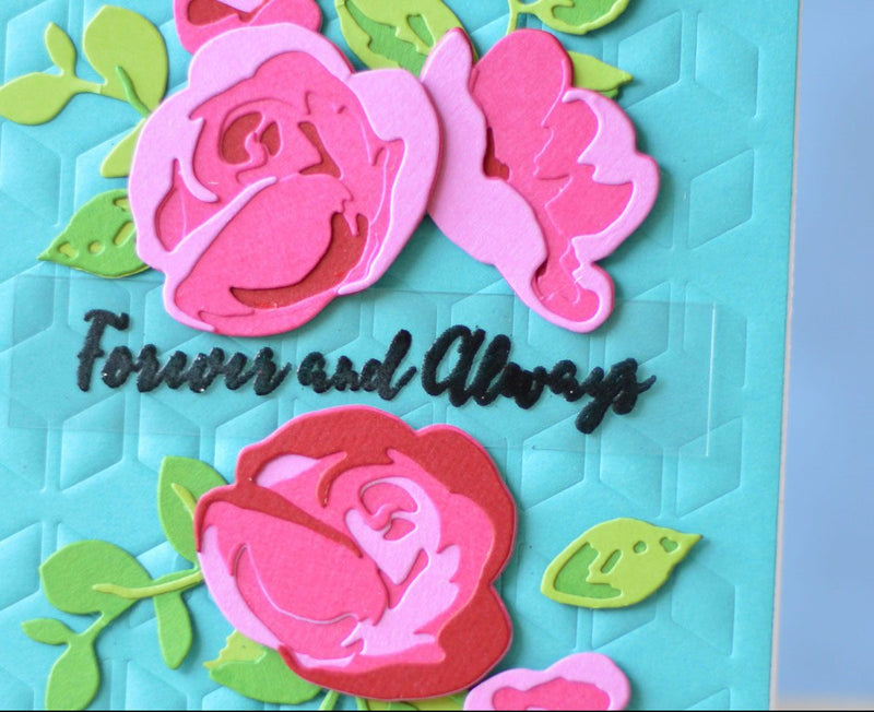 Video: Hot Pink 3D Rose Flurries