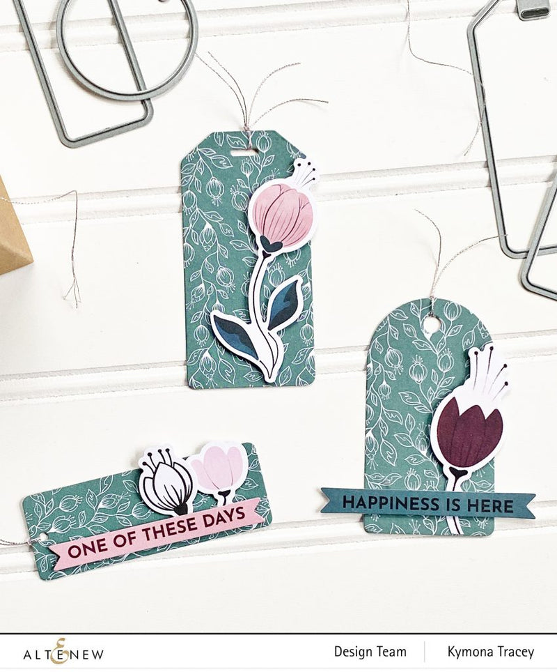 How to Use Ephemera Packs to Make Mini Gift Tags